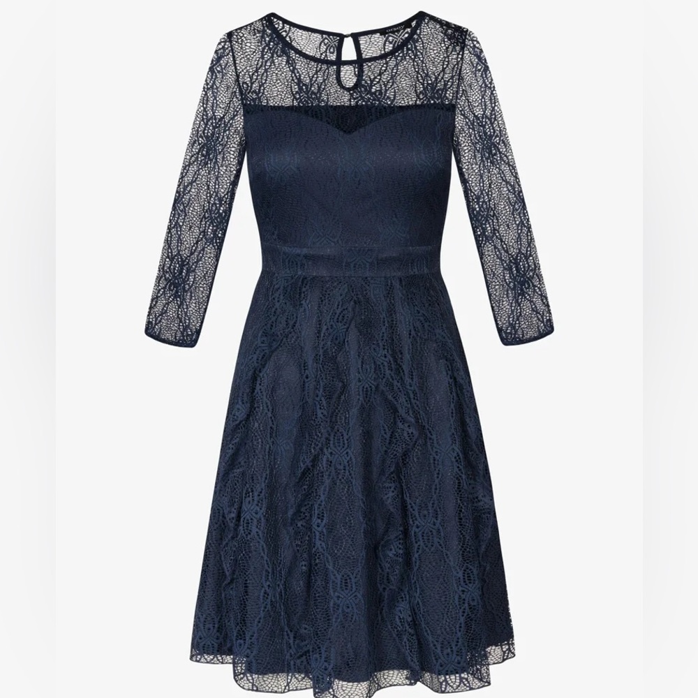 Orsay Navy Lace Dress